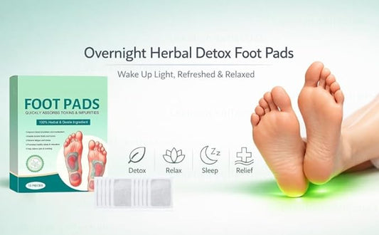 Premium Cleansing Foot Pads (10-Patch Pack)