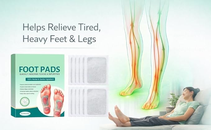 Premium Cleansing Foot Pads (10-Patch Pack)