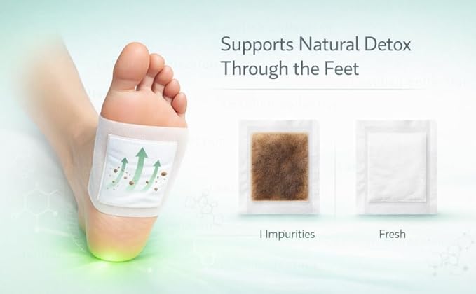 Premium Cleansing Foot Pads (10-Patch Pack)