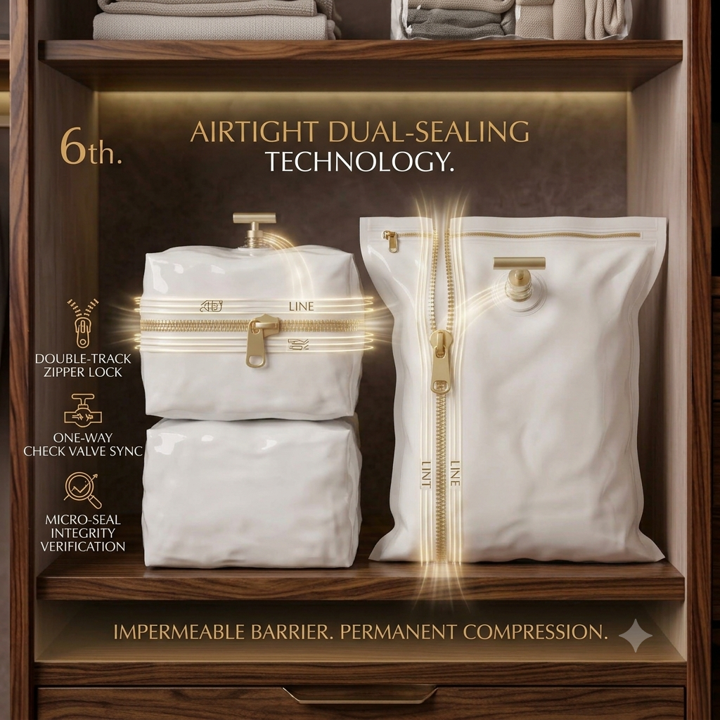 Wardrobe Space Saver Kit – Compress 3X More Clothes in the Same Space (Pack of 5)