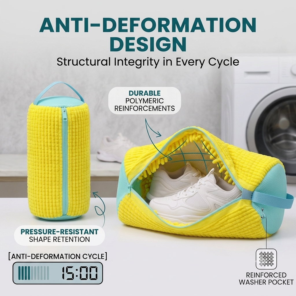 Premium Microfiber Shoe Washer Bag