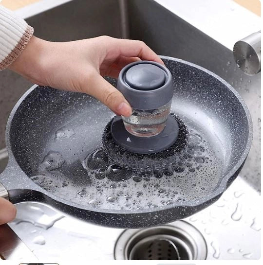 Liquid Soap Dispensing Brush (Pack of 2)
